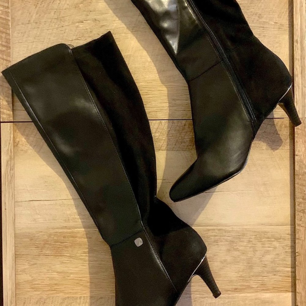 Alfani Ladies Boots, Leather and Suede